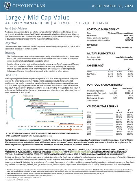 tlvcx|Timothy Plan Large/Mid Cap Value Fund Class C, TLVCX .